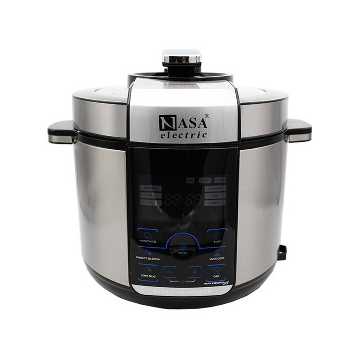 زودپز ناسا الکتریک مدل NS-3076 گنجایش 5 لیتر Nasa Electric NS-3076 Pressure Cooker 5 Liter